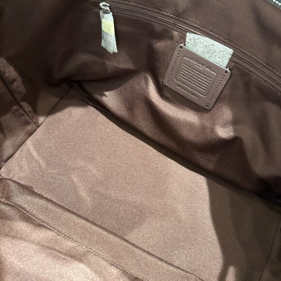 COACH MEADOW SHOULDER BAG IN SIGNATURE CANVAS cm076 - Picture 6 of 6